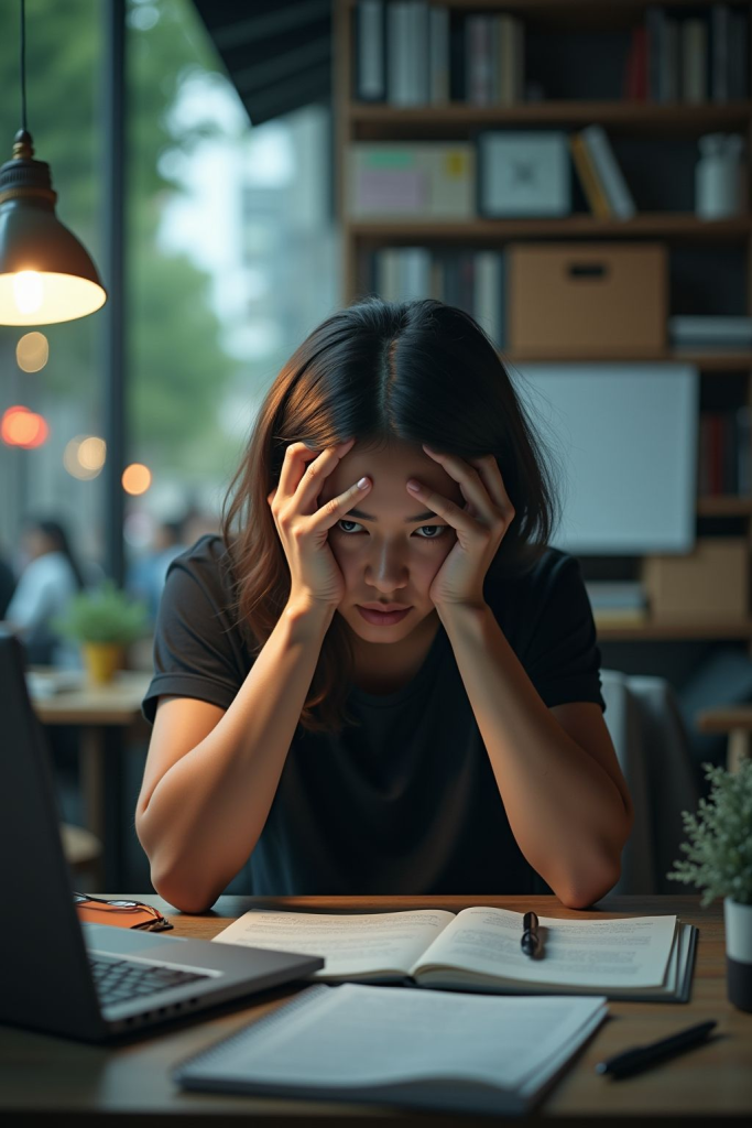 stress làm rối loạn hệ thần kinh