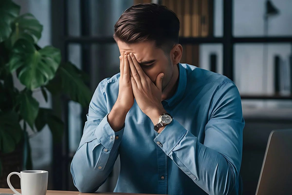 khó ngủ do áp lực công việc