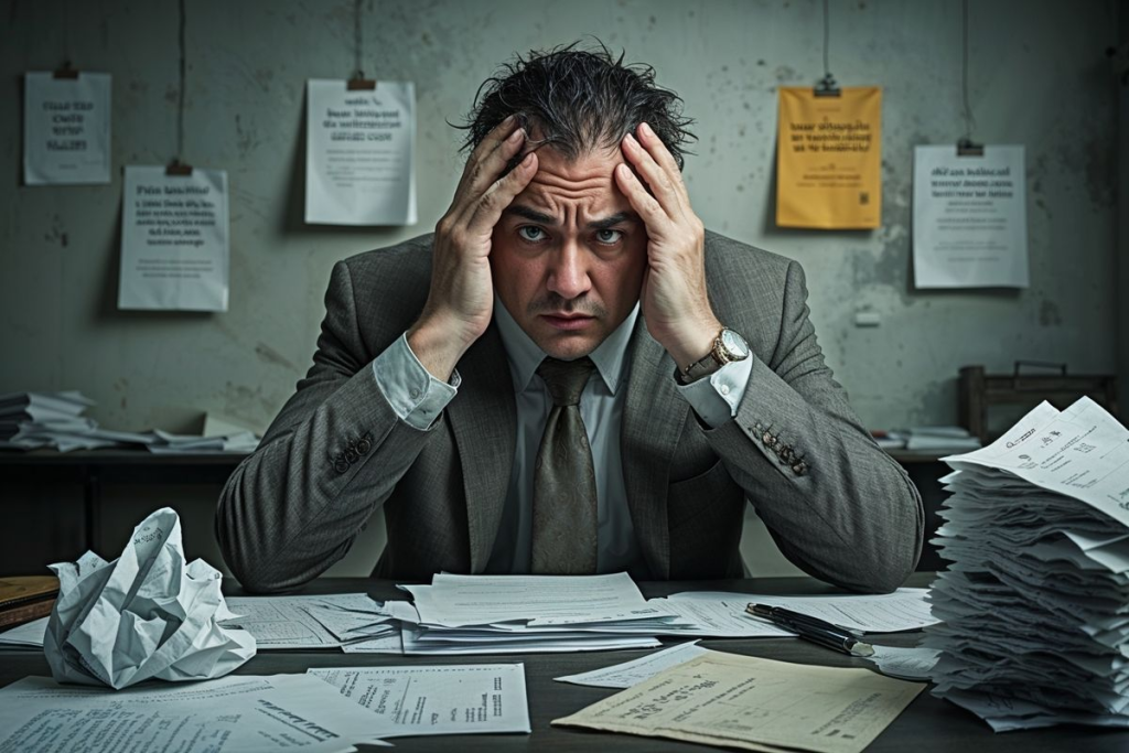 cơ thể cạn năng lượng vì áp lực