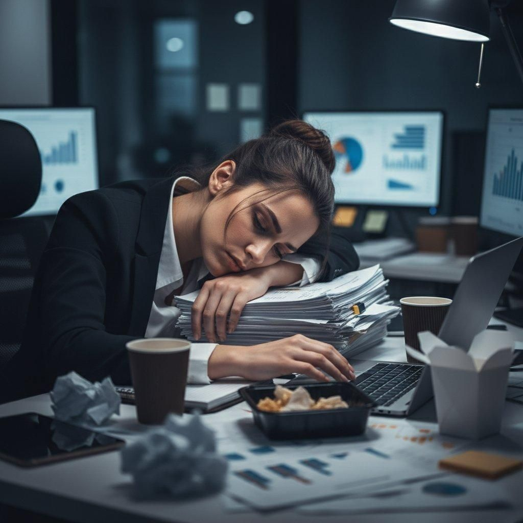 dấu hiệu stress kéo dài ở doanh nhân
