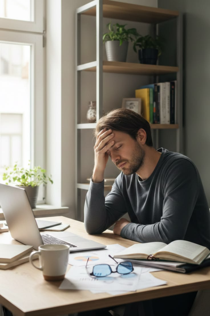 càng cố càng kiệt sức