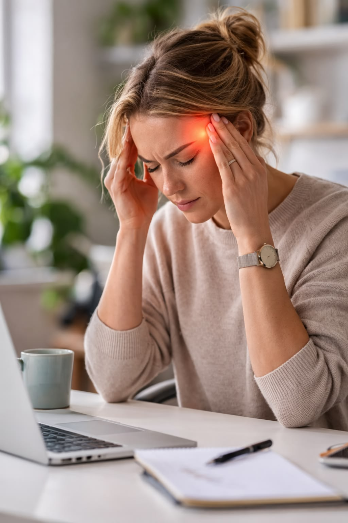 ĐAU ĐẦU DO STRESS