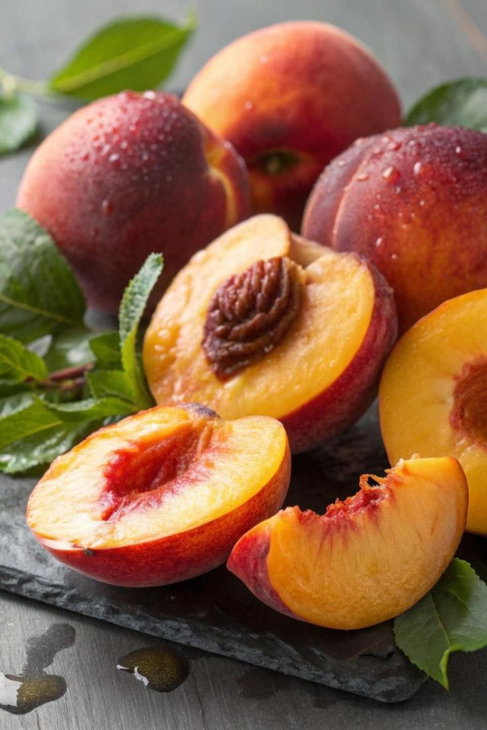 QUẢ ĐÀO MÓN ĂN BỔ DƯỠNG VÀ LÀM ĐẸP DA