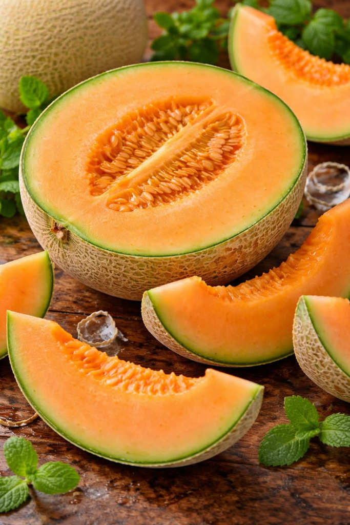 DƯA LƯỚI GIÀU VITAMIN C
