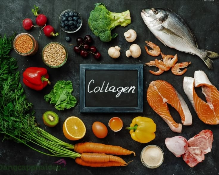 TOP 10 THỰC PHẨM GIÀU COLLAGEN GIÚP LÀM ĐẸP DA